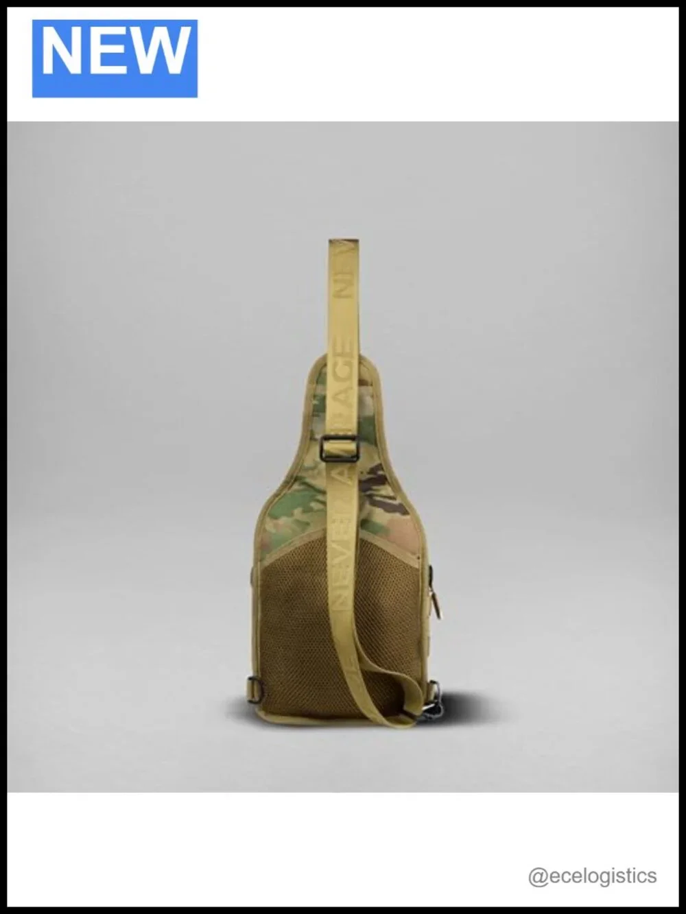 Tactical Sling Bag 9L Water-Resistant Crossbody Backpack